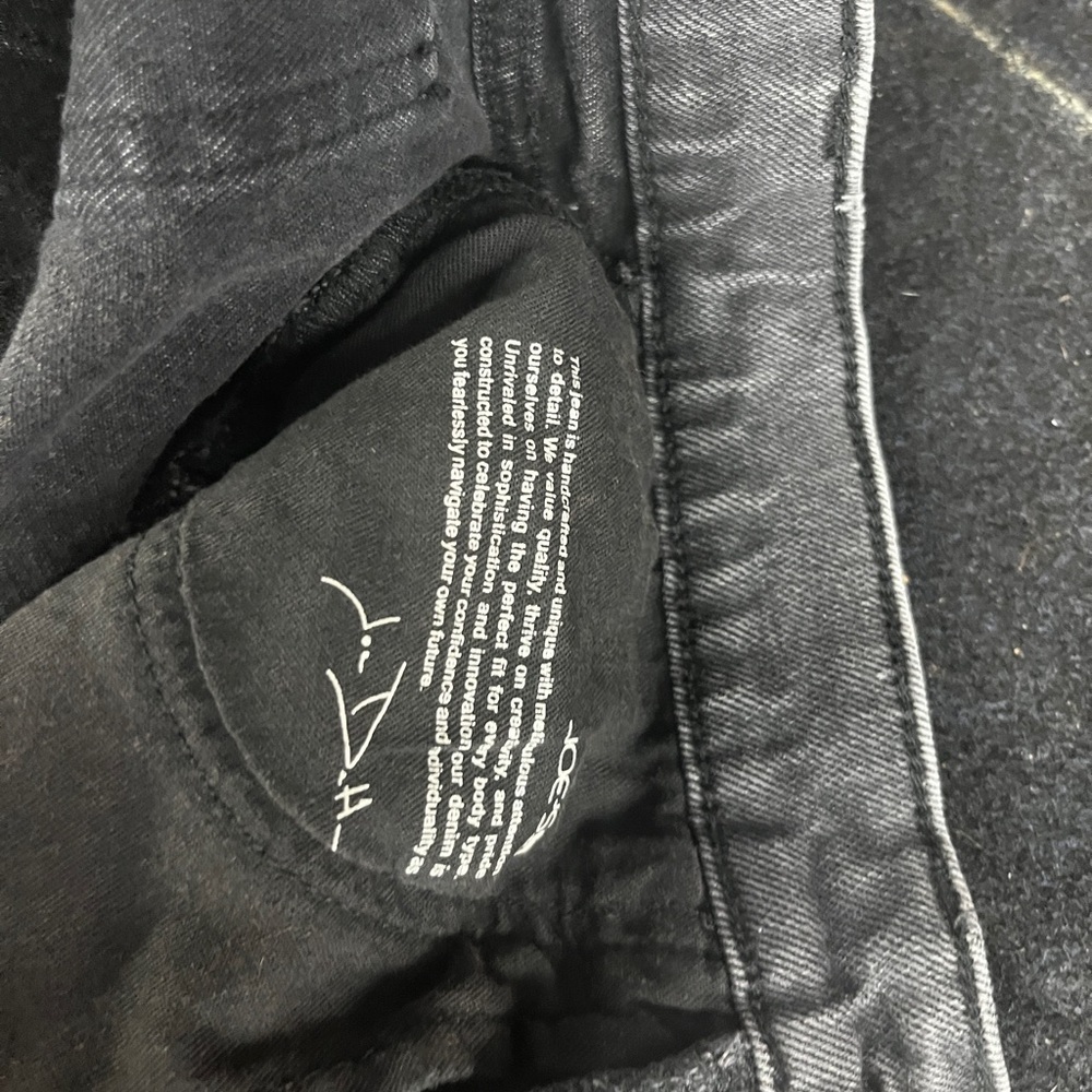 Joe's Jeans Black High Rise Shorts - Picture 7 of 8